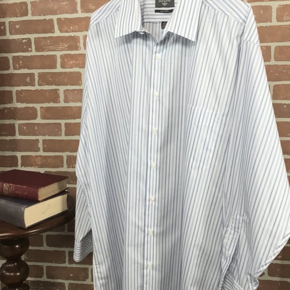Dockers Striped Dress Shirt (like new) - Picture 3 of 3